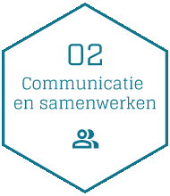 Communicatie en samenwerken Icoon